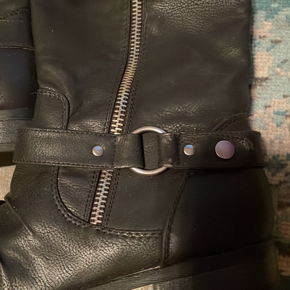 Rampage - Iverlee black smooth boots size 10 - Picture 3 of 3